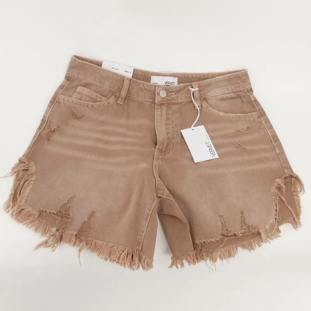 NWT Vervet Rebecca High-Rise Shorts‎ Medium